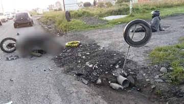 Hombre pierde la vida tras accidente en la carretera a Ixtlahuaca