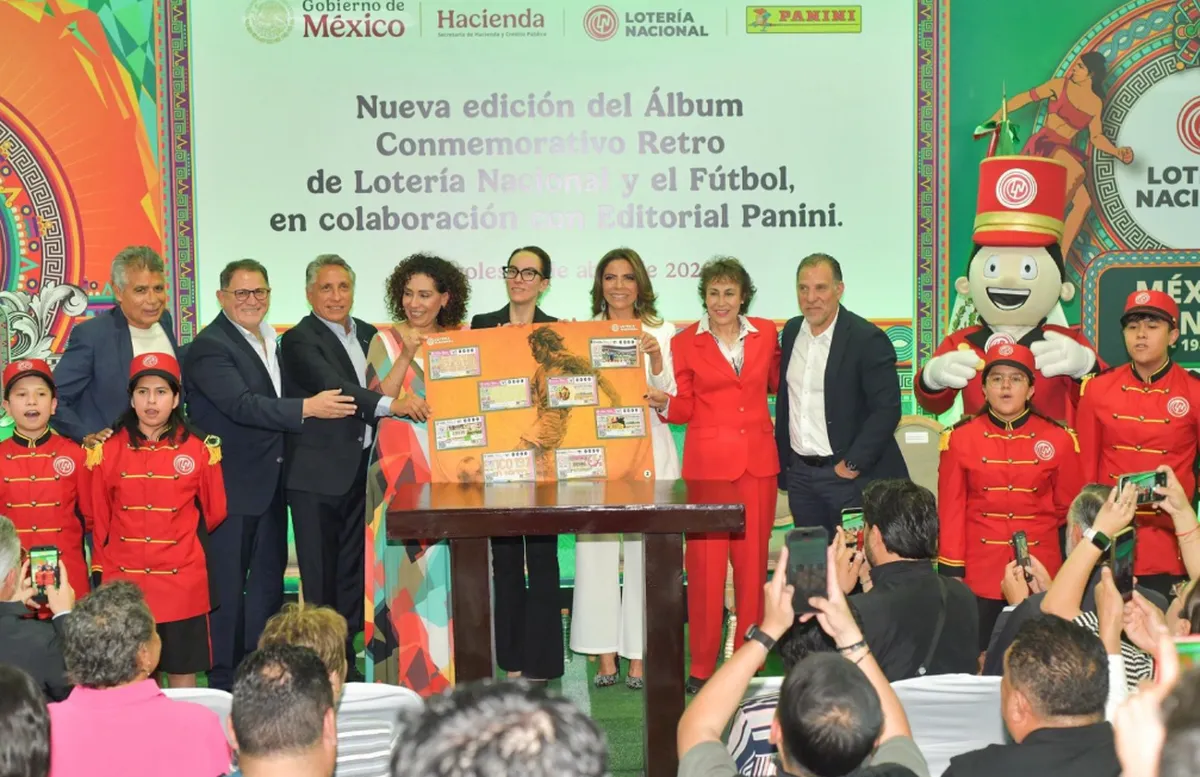 Memoria y pasión: Lotería Nacional y Panini lanzan Álbum Retro gratuito del Fútbol Mexicano