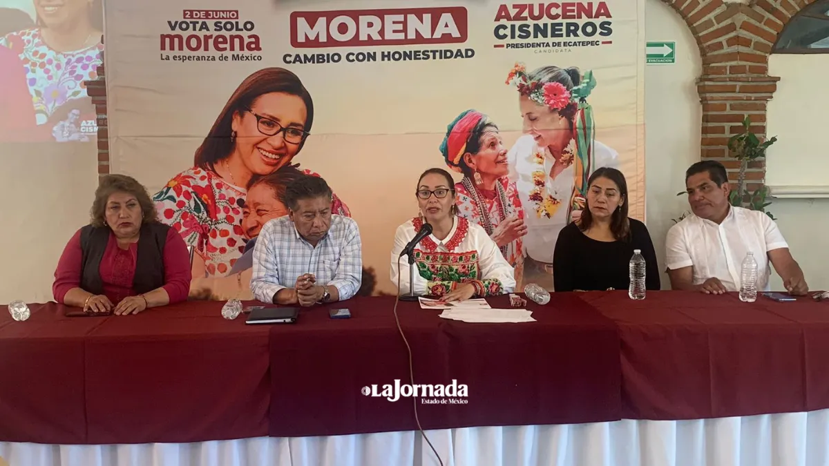 (Video)Del Moral sumará al proyecto de la 4T; Azucena Cisneros