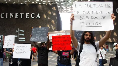 Trabajadores de las tres sedes de la Cineteca Nacional convocan a paro este viernes por falta de contratos y pagos atrasados.