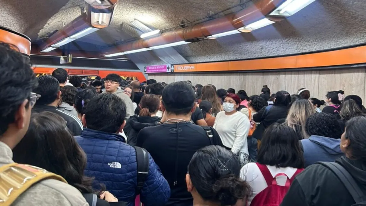 ¡Sal con tiempo! Metro de la CDMX tiene retrasos en la Línea 7, 2 y 8