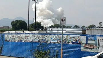 Polvorín explota en Chalco; preliminares indican un muerto
