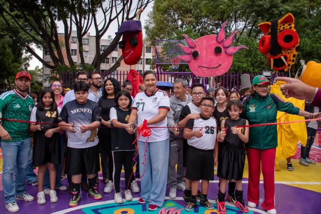 Nancy Núñez impulsa recuperación de espacios públicos con renovación del Parque La Frontera en Azcapotzalco