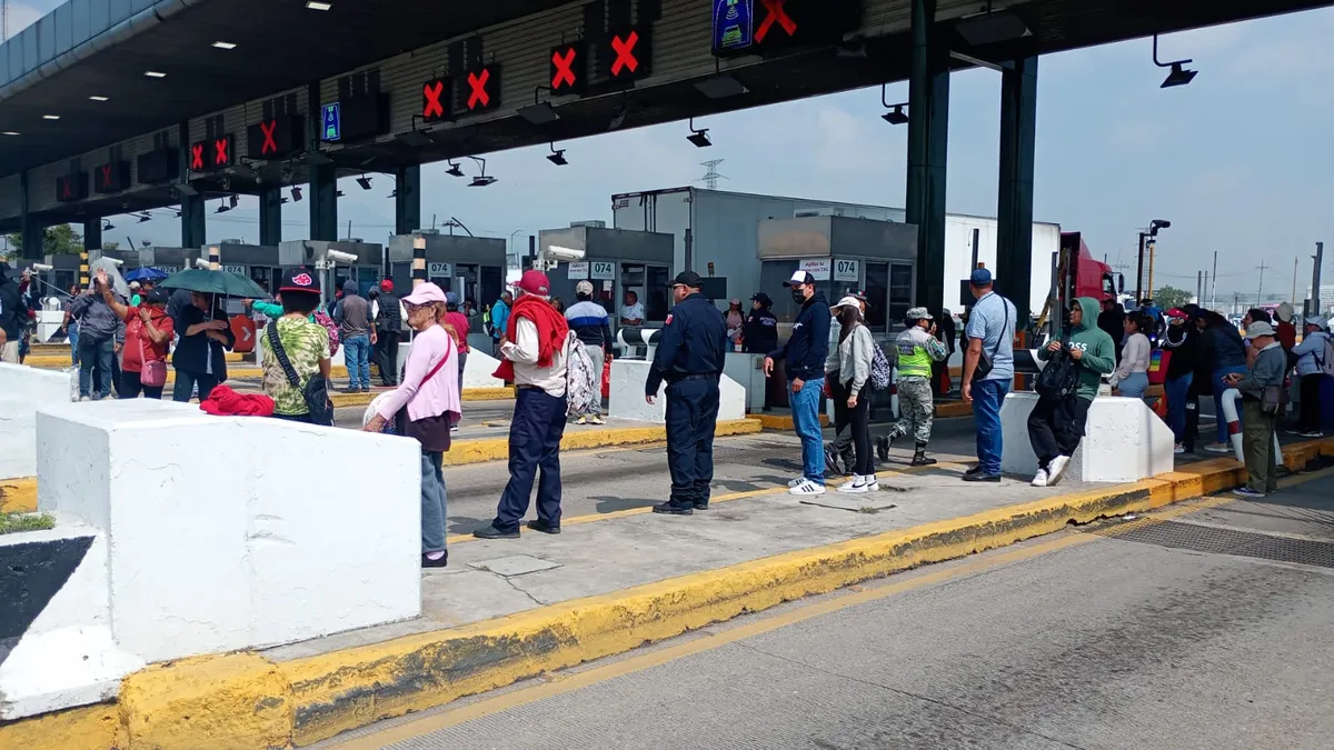 Los manifestantes denunciaron que las autoridades estatales han ignorado sus demandas.