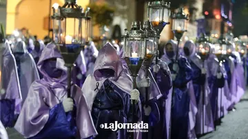 Se realiza la Procesión del silencio en Toluca