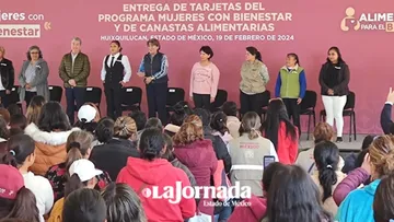 Delfina Gómez: Con Mujeres con Bienestar podrán terminar sus estudios