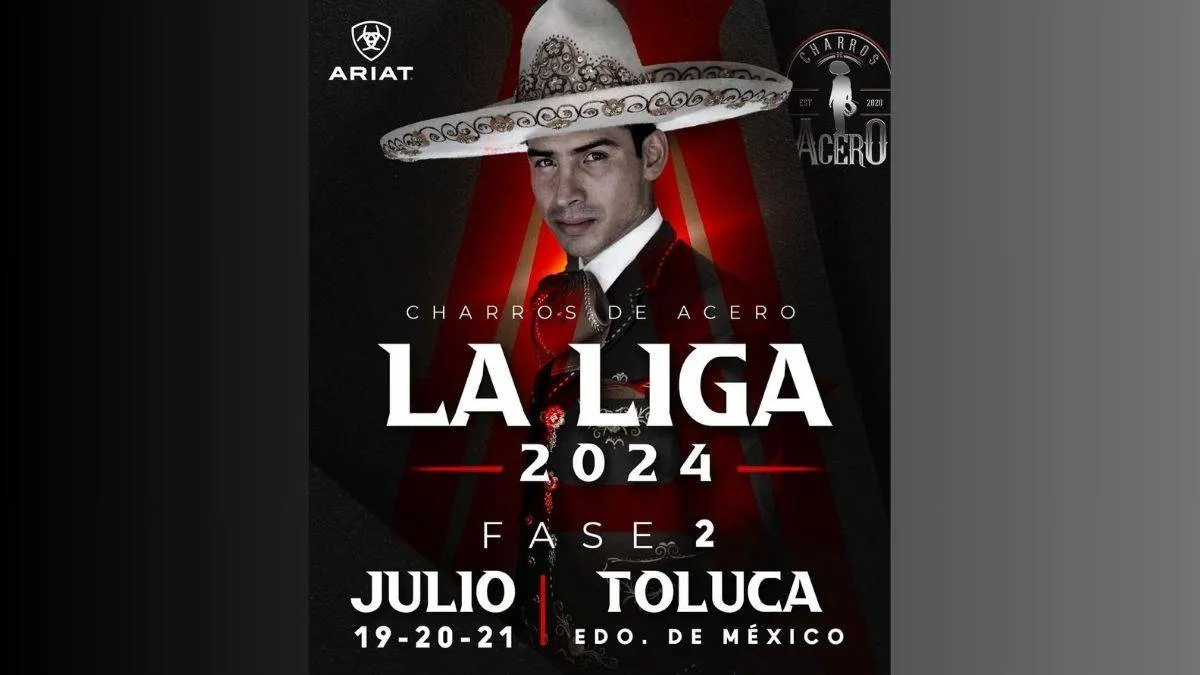 Edomex: Primer Encuentro Nacional Ecuestre Charros de Acero “La Liga 2024”