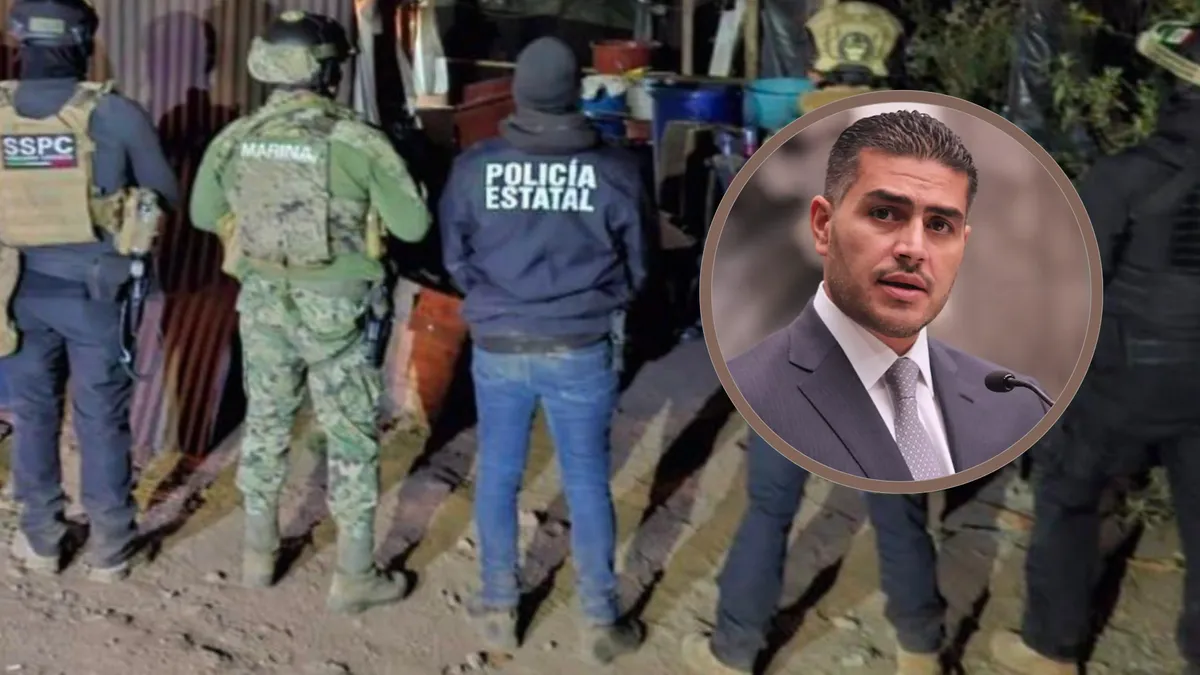 Durante el operativo, fueron asegurados 70 kilogramos de drogas sintéticas.