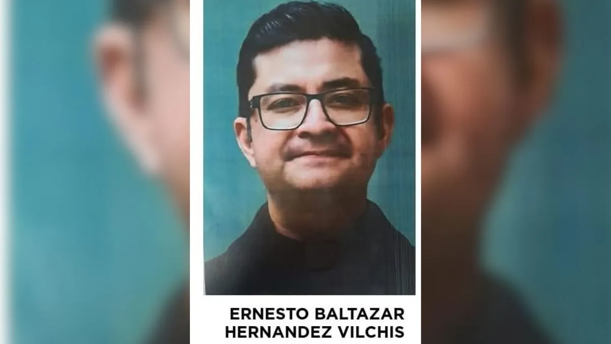 FGJEM amplía búsqueda del padre Ernesto Baltazar Hernández Vilchis en Hidalgo