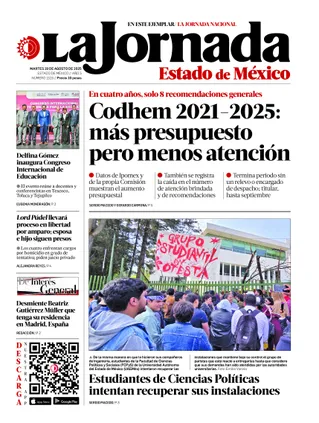 La Jornada Edomex | 19 de agosto de 2025