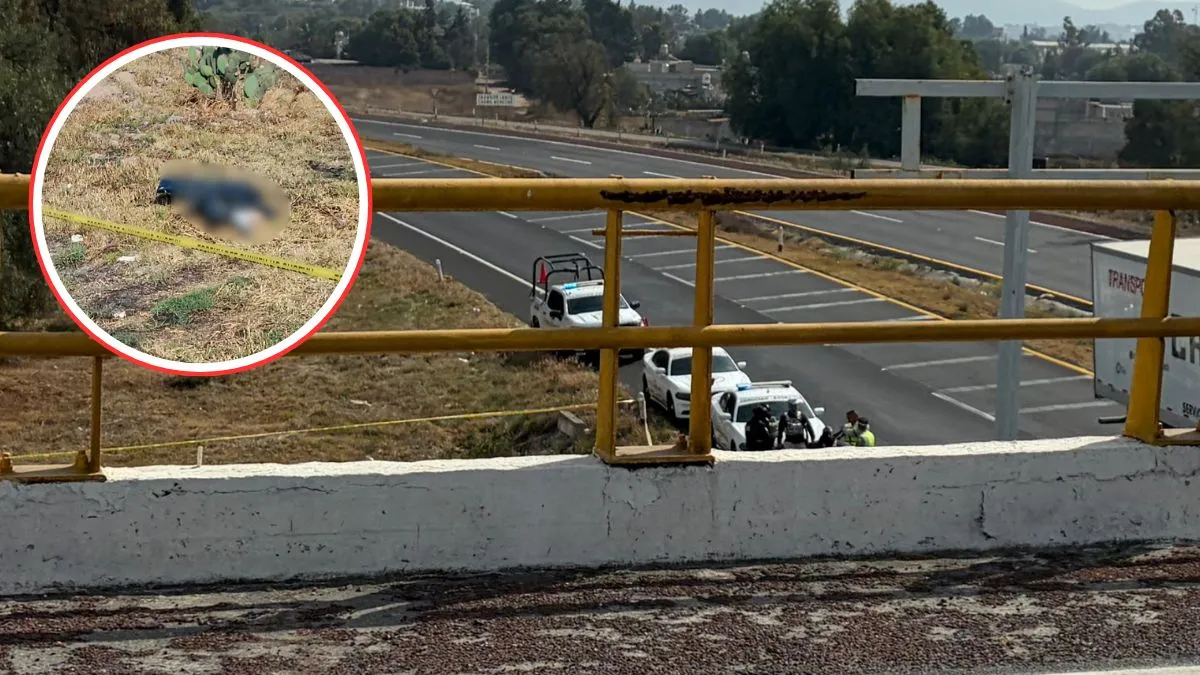 Localizan a persona sin vida sobre la Ecatepec-Pirámides