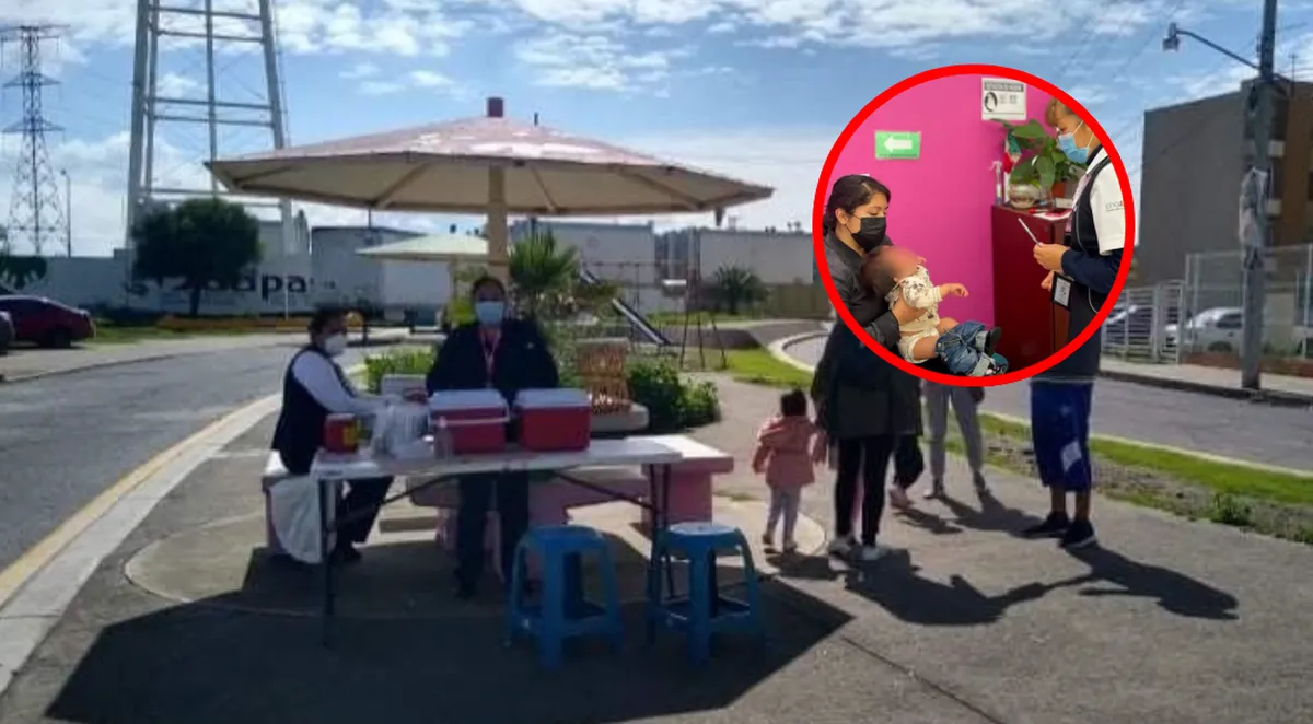 Solo 4 de cada 10 bebés están vacunados en Ecatepec