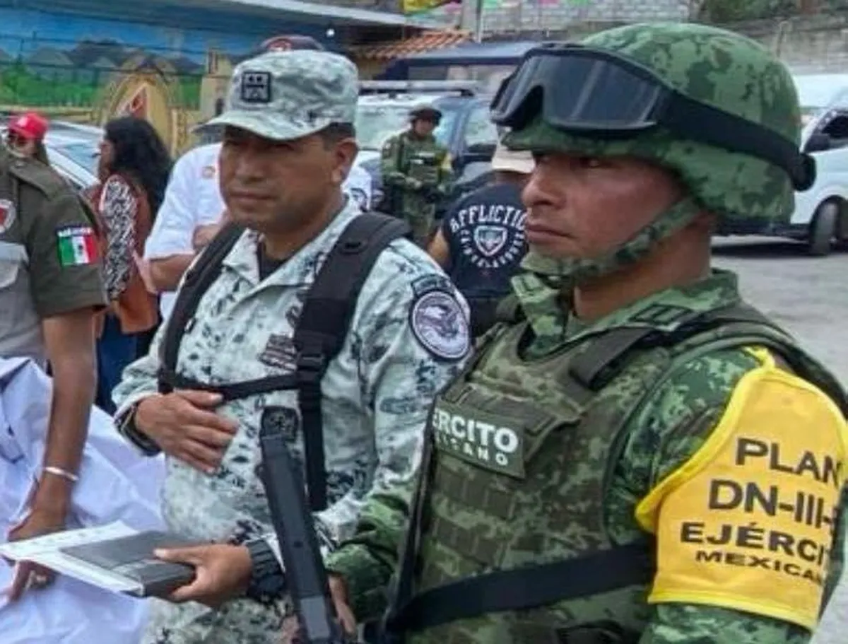 Atlautla: implementa ejército Plan DN-III por bajas temperaturas