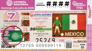 Colección lanzada por Lotería Nacional y Panini llega a su fin con los billetes 19 y 20 para el Álbum Retro de futbol