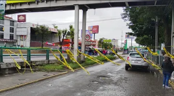 Trabajadores del IMSS instalan plantón indefinido frente a la Clínica 220 en Toluca para exigir aumento del 10%