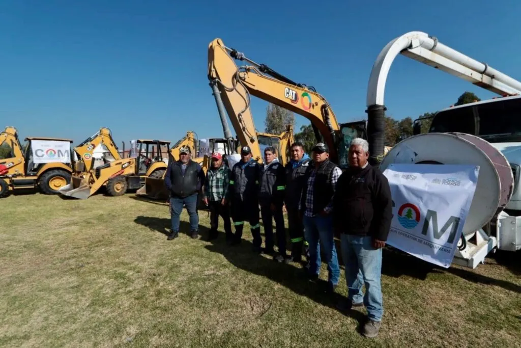 Miguel Ángel Ramírez inicia trabajos de prevención de inundaciones en Lerma
