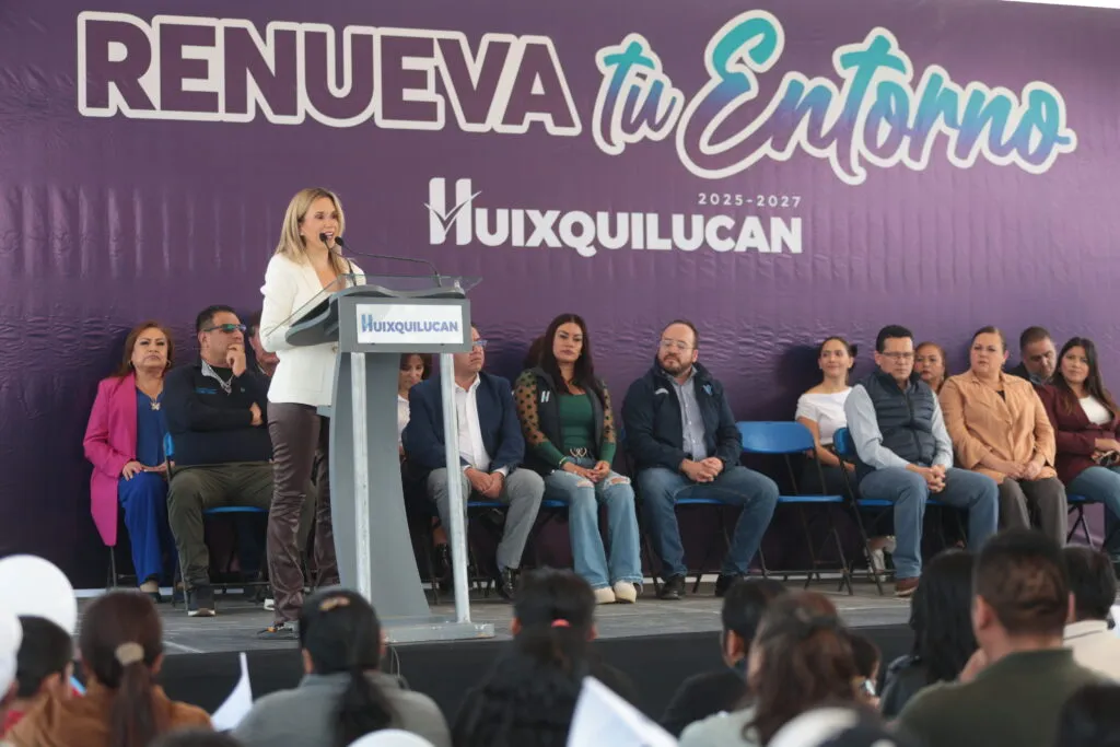 Huixquilucan entrega materiales a comunidades para mejorar el entorno 