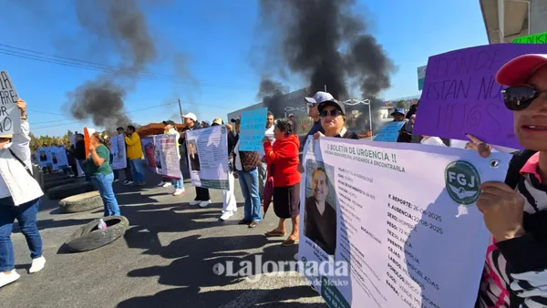 Familia de José Jesús Carbajal García exige su aparición y bloquea la México-Toluca