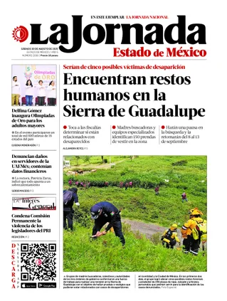 La Jornada Edomex | 30 de agosto de 2025