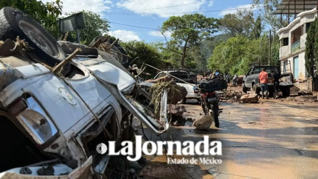 Activan PLAN DN-III en San Pedro Tenayac; tromba deja afectaciones [VIDEO]