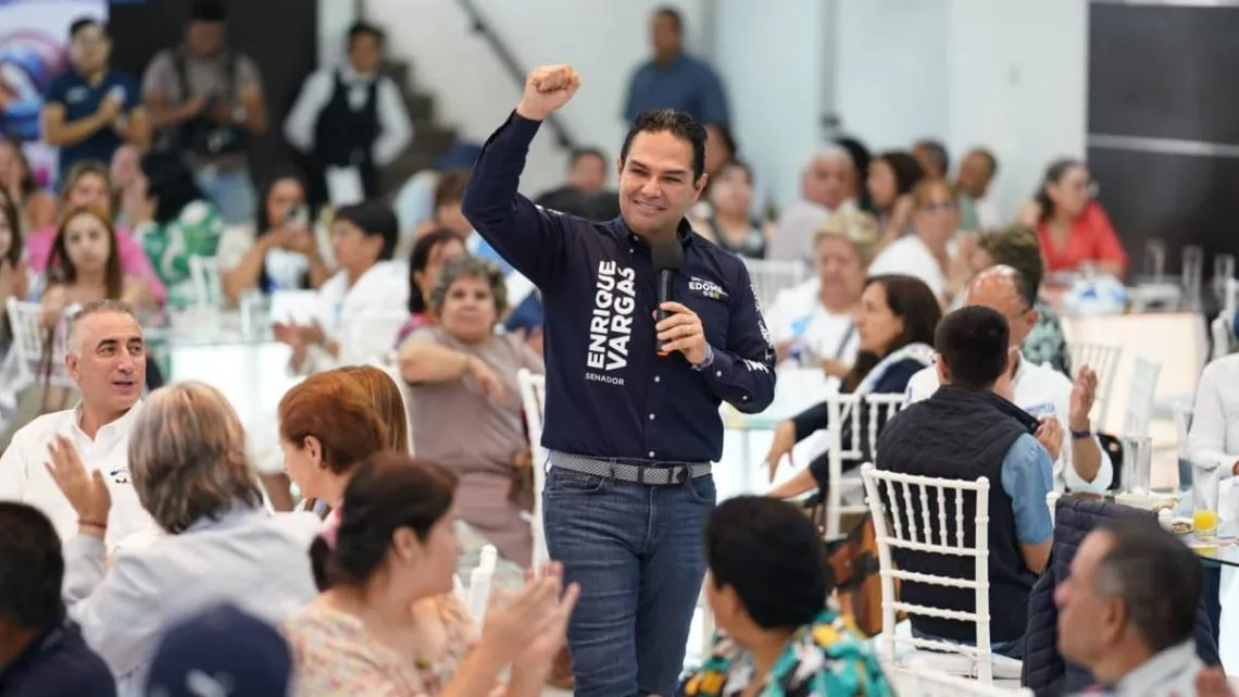 Huixquilucan: Partidos y sociedad deben trabajar juntos afirma Enrique Vargas