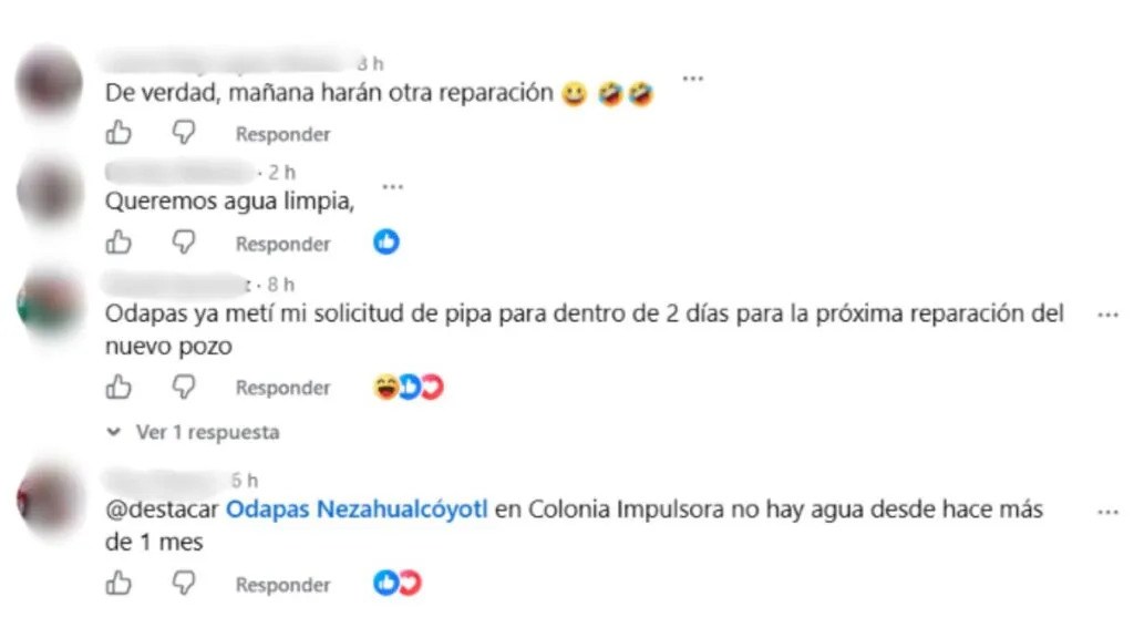 Neza continúa sin agua pese a reparación de fuga