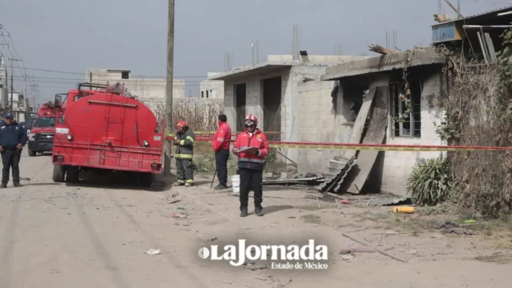 Explosión en domicilio de Toluca deja un lesionado