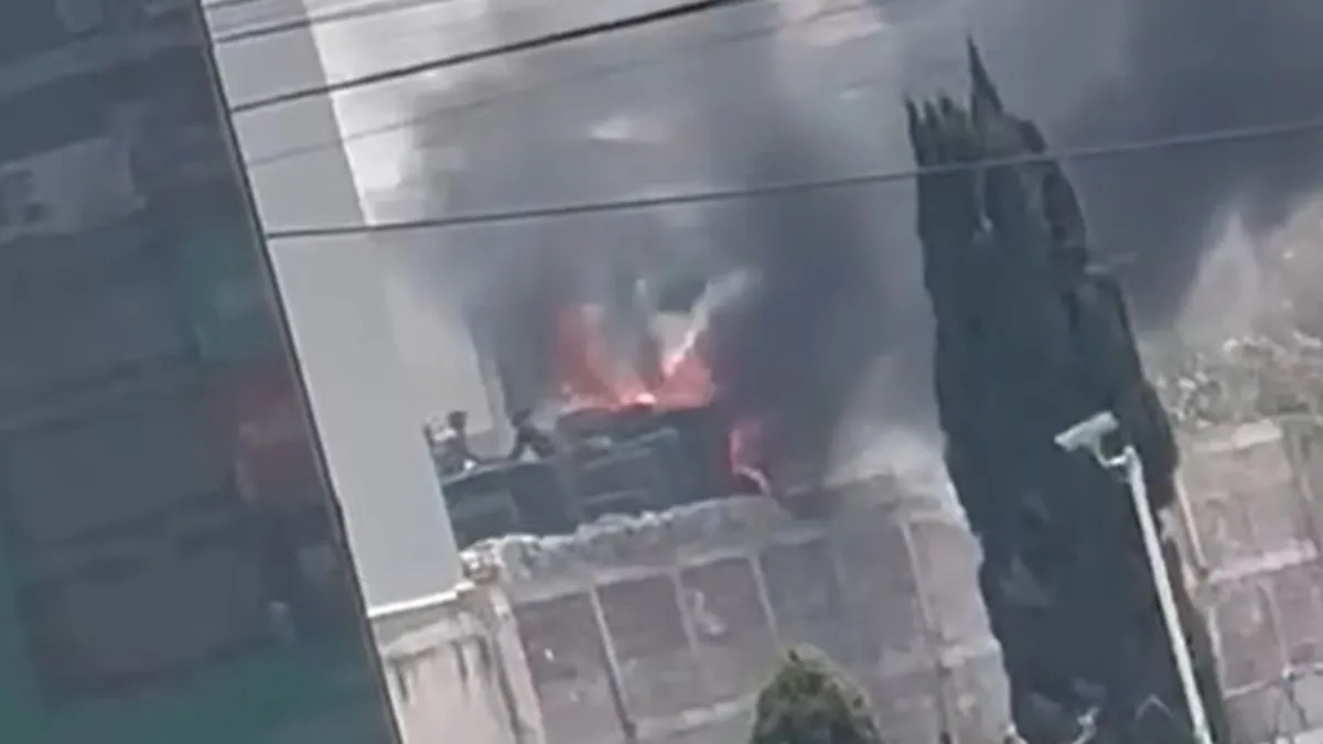 Incendio en Teoloyucan alarma a ciudadanos