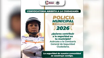 Cuautitlán Izcalli lanza convocatoria para incorporar nuevos elementos a la Policía Municipal