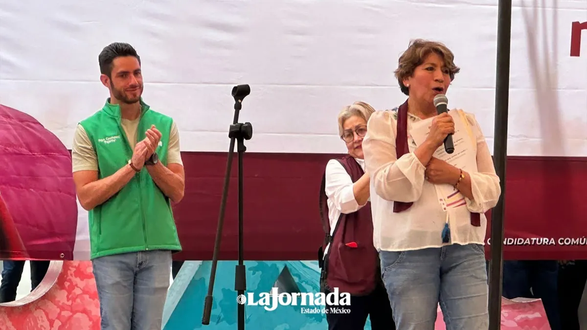 Ofrece Delfina Gómez universalidad de programas sociales