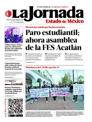 La Jornada Edomex | 27 de septiembre de 2025
