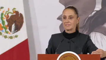 La presidenta Sheinbaum explicó que el avión militar de EU no transportaba tropas ni armas.