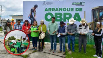 En Almoloya de Juárez rescatan pozo de agua potable e inician rehabilitación de caminos