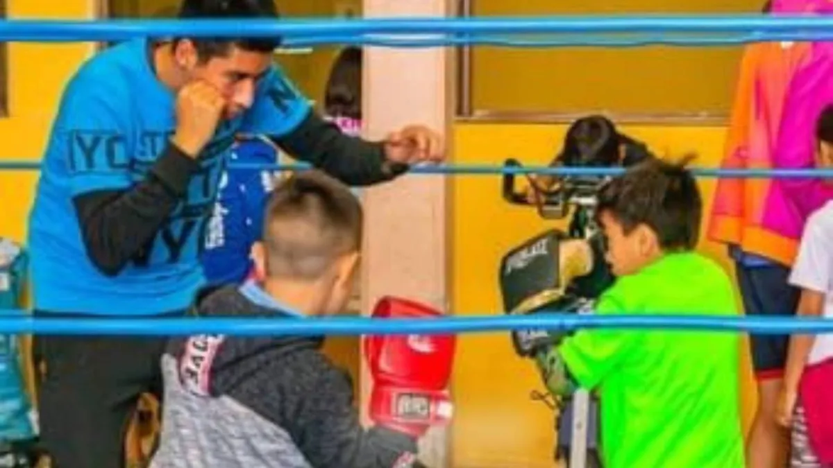 Fiebre olímpica contagia a niños de Teotihuacán