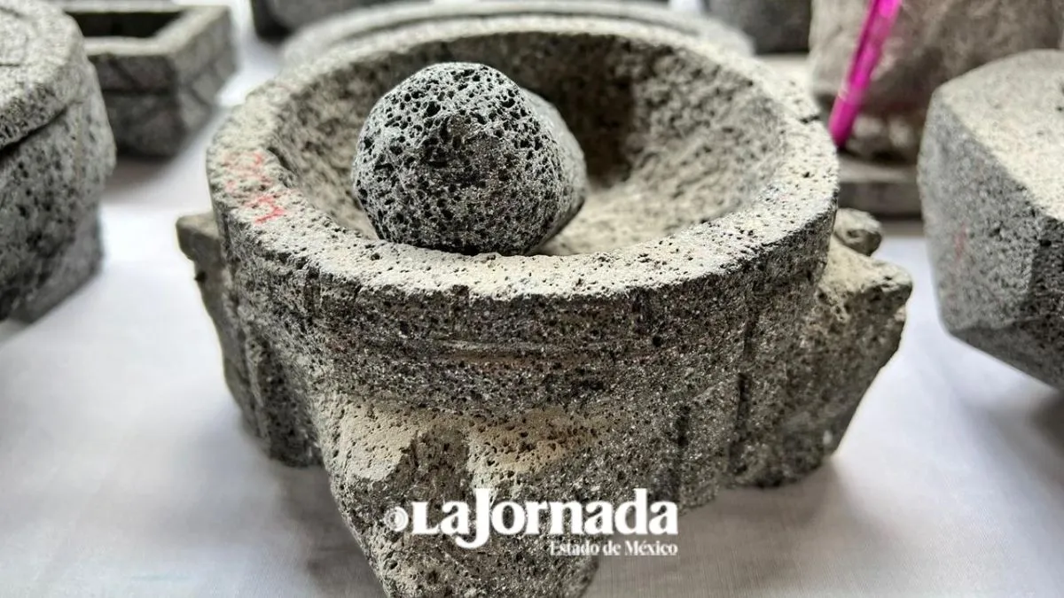Chimalhuacán: inauguran feria del metate y el molcajete