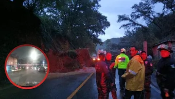 Lluvias torrencial afecta Huixquilucan, árbol ocasionó fallas en suministro de energía