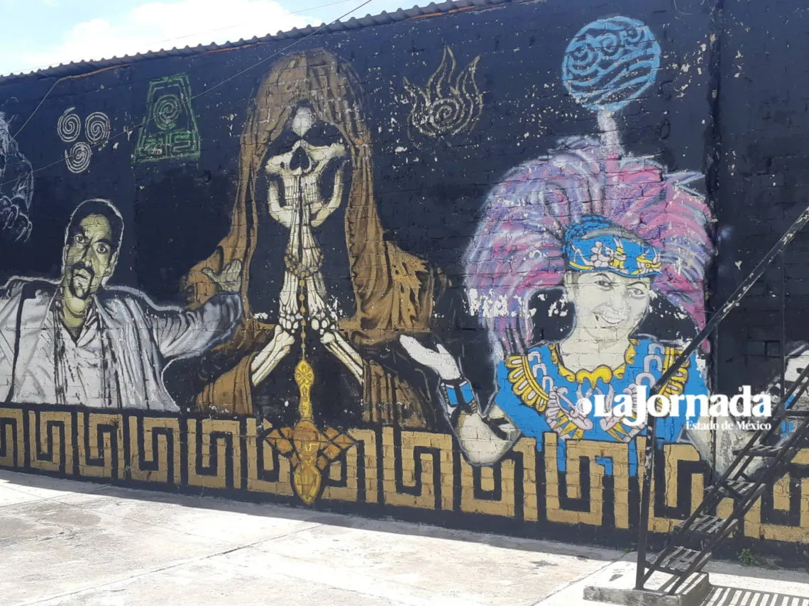 Tultitlán, epicentro del culto a la Santa Muerte