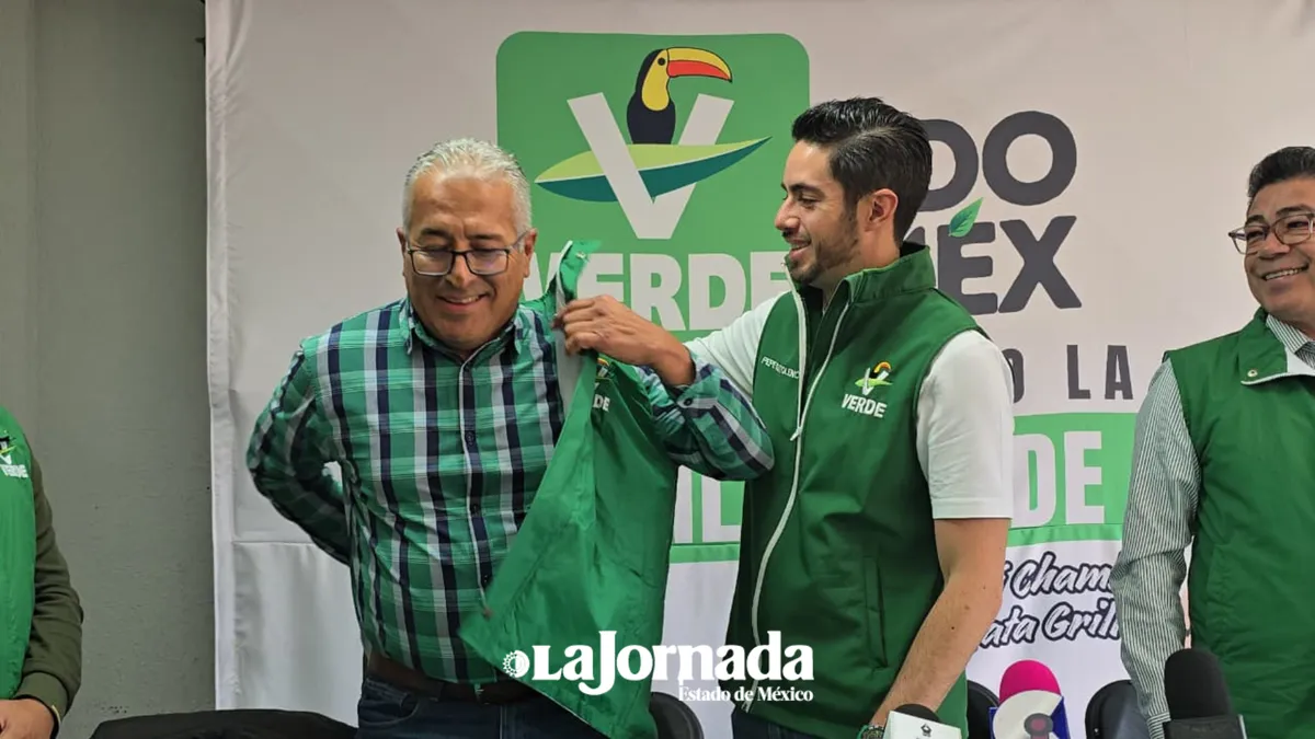 Anuncia Pepe Couttolenc arribo de Óscar Vergara al PVEM