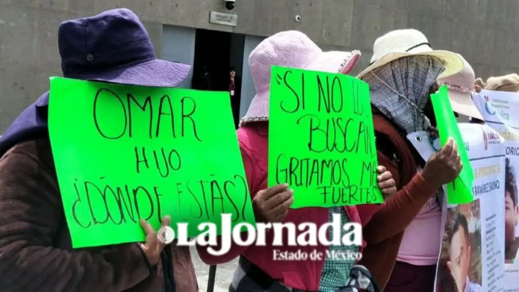 Familiares de desaparecidos en Sinaloa trasladan su manifestación a la Cámara de Diputados