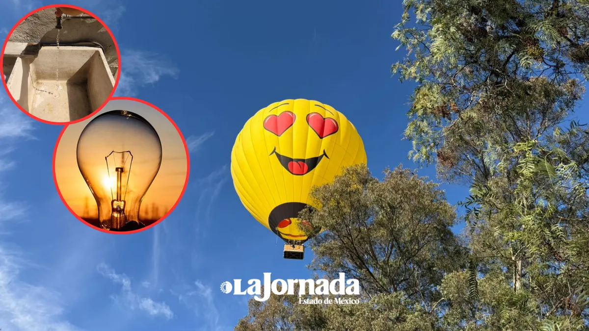 Se normaliza suministro eléctrico tras accidente de globo aerostático