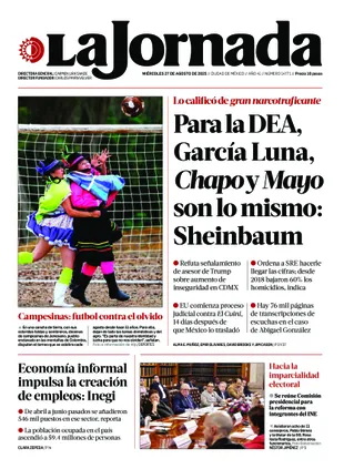 La Jornada Nacional | 27 de agosto de 2025
