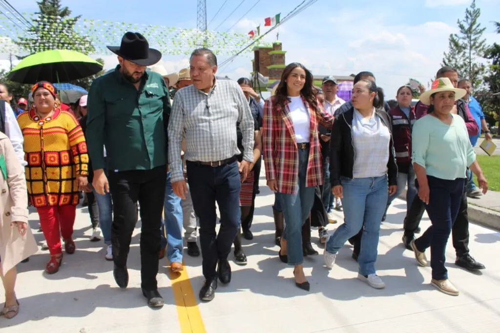 Cumple Adolfo Solís compromiso con Mina México y fortalece lazos con Toluca en obra regional