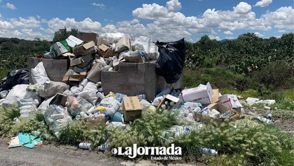 Autoridades piden reportar tiraderos clandestinos en el Edomex