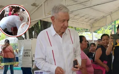 Es la primera vez en la historia, por eso quise participar en esta histórica elección, dijo.