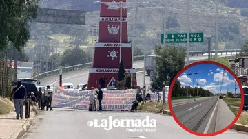 En Tecámac tras seis horas ejidatarios retiran bloqueo