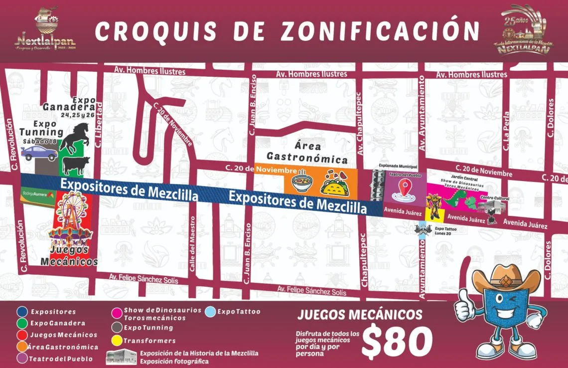Feria de la Mezclilla en Nextlalpan, está será su cartelera musical y cultural