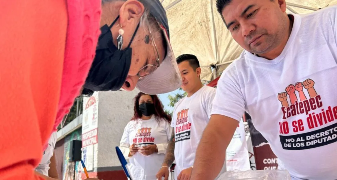 Participan más de 94 mil habitantes de Ecatepec en consulta ciudadana; 96% dice no a despojo de 469 hectáreas de territorio