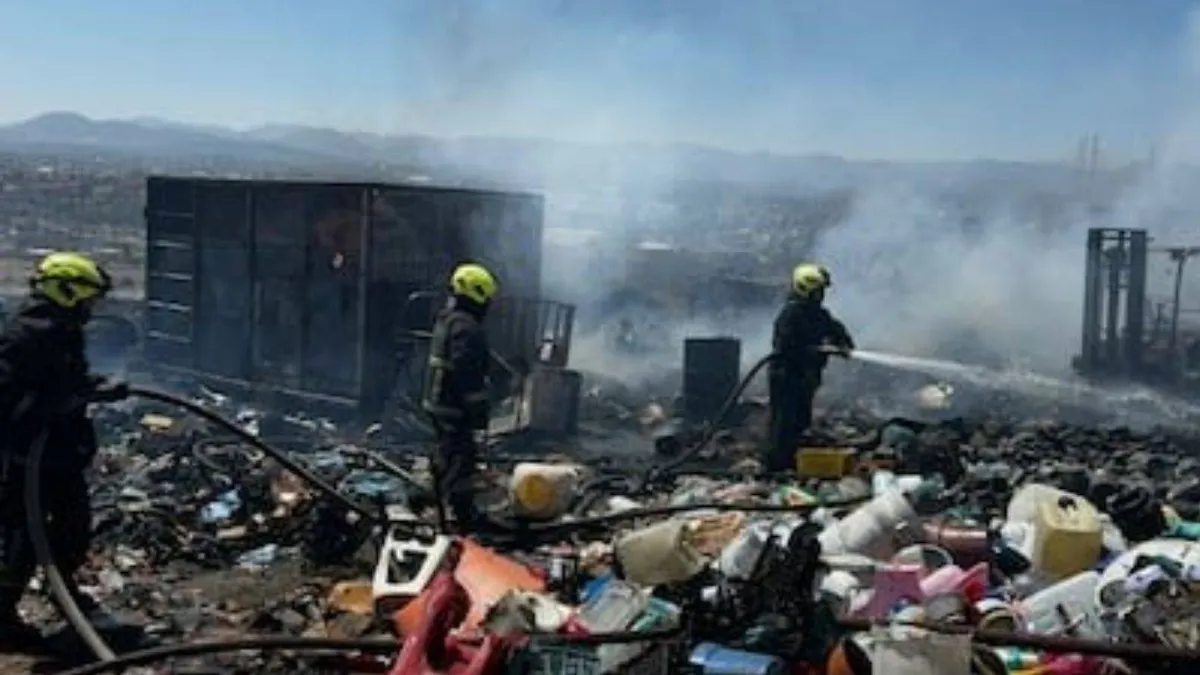 Cuautitlán Izcalli: Habitantes presentan problemas respiratorios por incendio en basurero