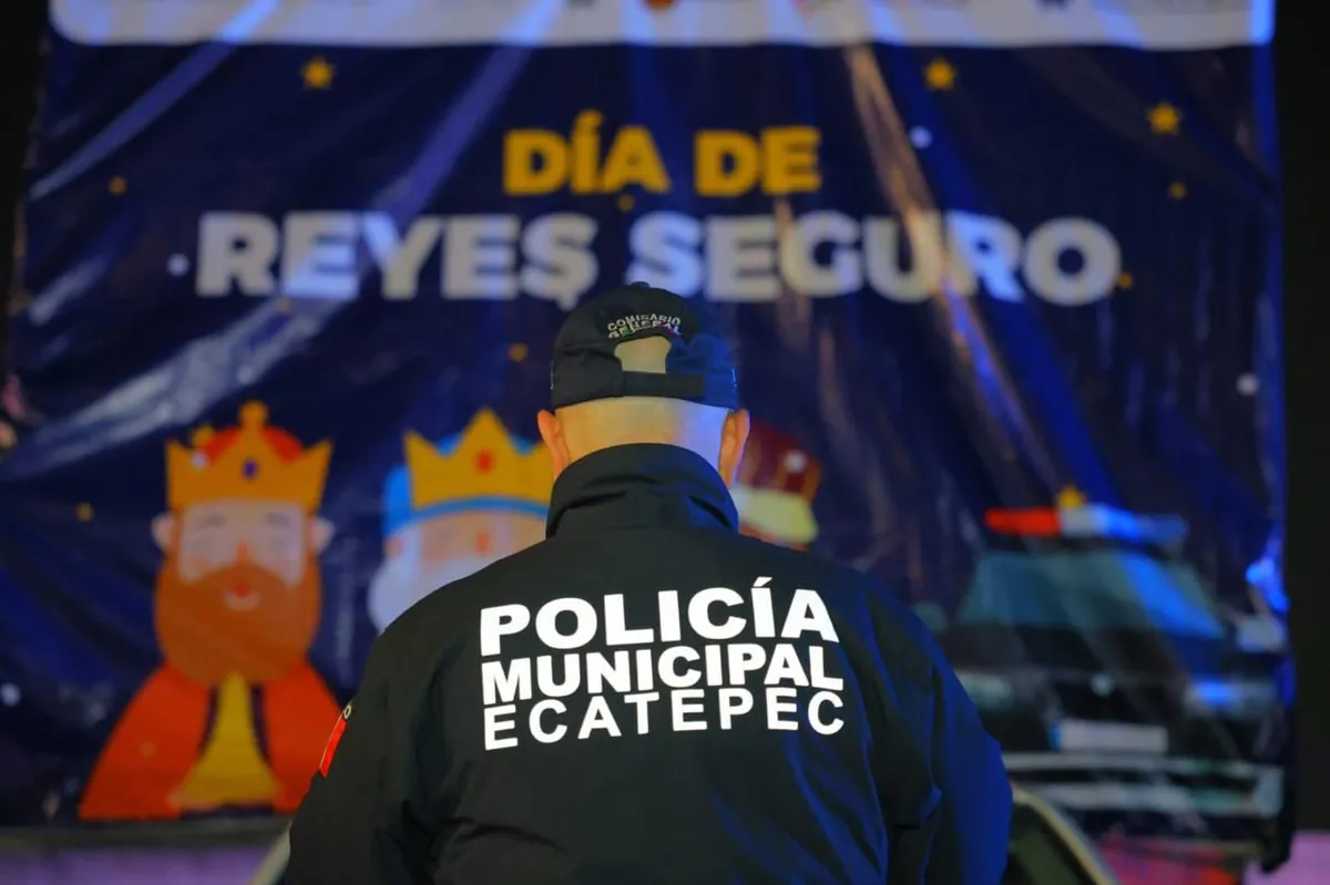 Ecatepec blinda compras de Reyes con más de mil 400 policías