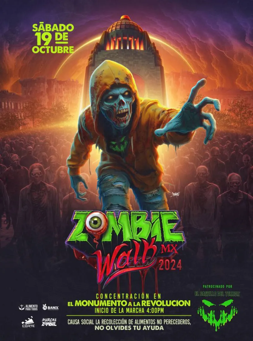 Marcha zombie en CDMX 2024: ¿Dónde y cuándo se llevará a cabo?